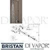 Bristan Colonial Single Sequential Shower Rigid Riser Spares